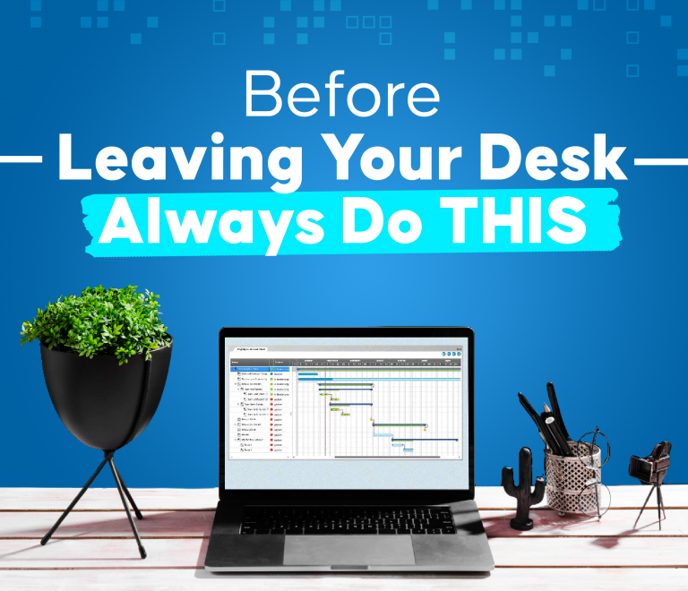 3 Mistakes to Avoid Before Leaving Your Desk | BizNet Technology